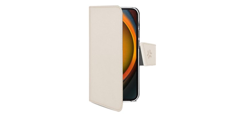 Celly WALLY mobile phone case 17.5 cm (6.9") Wallet case Sand