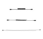 StarTech.com Câble de Charge Rapide USB-C de 1m, Robuste, Spiralé, Charge et Synchronisation, 3A, USB 2.0, Gaine TPE et Fibre Aramide - Cordon de Charge USB C