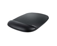 StarTech.com Alfombrilla de Ratón con Reposamuñecas (17x18x2cm), Alfombrilla de Ratón Ergonómica con Reposamuñecas de Gel y Base Antideslizante - Alfombrilla de Mouse
