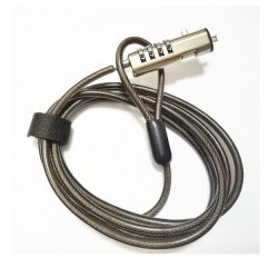Nilox NXSCN001 cavo di sicurezza Grigio 1,9 m