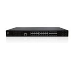 LevelOne GEP-2861 network switch Managed L2 Gigabit Ethernet (10/100/1000) Power over Ethernet (PoE) 1U Black