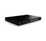 LevelOne GEP-2861 network switch Managed L2 Gigabit Ethernet (10/100/1000) Power over Ethernet (PoE) 1U Black