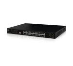 LevelOne GEP-2861 network switch Managed L2 Gigabit Ethernet (10/100/1000) Power over Ethernet (PoE) 1U Black