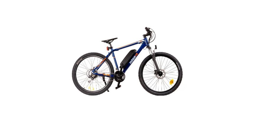 Bicicleta Nilox X6 PLUS Negro, Azul Aluminio 69,8 cm (27.5") 21 kg