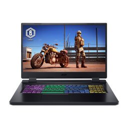 Acer Nitro 5 AN517-55-73TV Intel® Core™ i7 i7-12650H Ordinateur portable 43,9 cm (17.3") Full HD 16 Go DDR4-SDRAM 512 Go SSD NVIDIA GeForce RTX 4060 Wi-Fi 6 (802.11ax) Windows 11 Home Noir