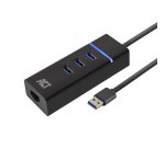 ACT AC6310 station d'accueil Avec fil USB 3.2 Gen 1 (3.1 Gen 1) Type-A Noir