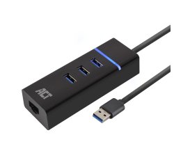 ACT AC6310 station d'accueil Avec fil USB 3.2 Gen 1 (3.1 Gen 1) Type-A Noir