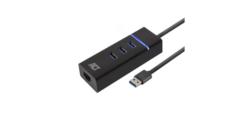 ACT AC6310 station d'accueil Avec fil USB 3.2 Gen 1 (3.1 Gen 1) Type-A Noir