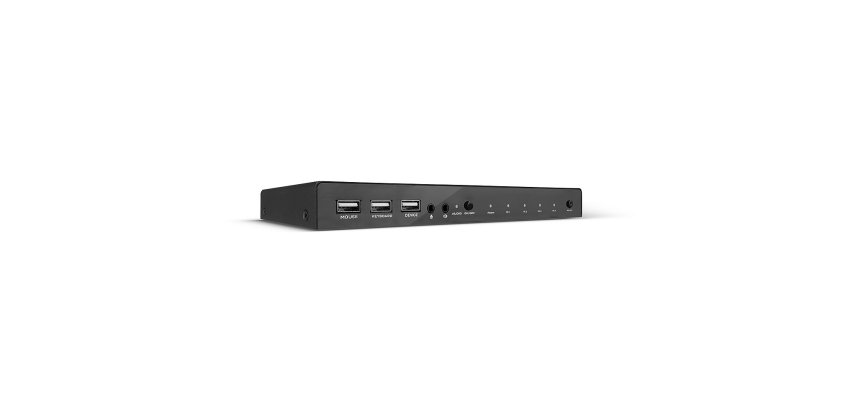 Lindy 32810 switch per keyboard-video-mouse (kvm) Nero