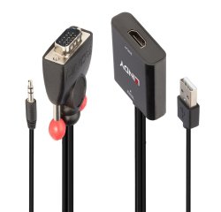 Lindy Convertisseur VGA & Audio vers HDMI