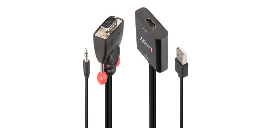 Lindy Convertisseur VGA & Audio vers HDMI