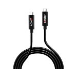 Lindy Câble USB 3.2 10Gbit/s type C/C Actif, 3m