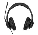Targus AEH102GL casque Avec fil Arceau Appels/Musique USB Type-A Noir