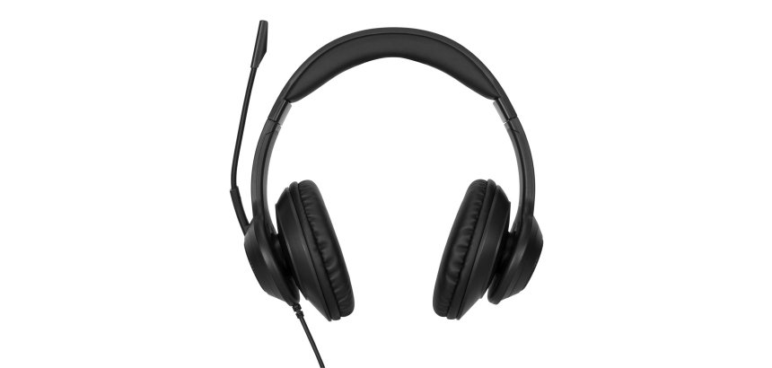 Targus AEH102GL casque Avec fil Arceau Appels/Musique USB Type-A Noir