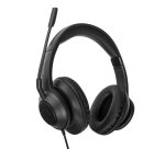 Targus AEH102GL casque Avec fil Arceau Appels/Musique USB Type-A Noir