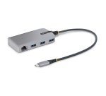 StarTech.com 3-Port USB-C Hub with Ethernet, 3x USB-A Ports, Gigabit Ethernet, USB 3.0 5Gbps, Bus-Powered, USB Type-C Hub w/GbE and 1ft/30cm Long Cable, Portable Laptop USB C Hub Adapter - USB Expansion Hub, RJ45 (5G3AGBB-USB-C-HUB) - Hub - 3 Anschlüsse