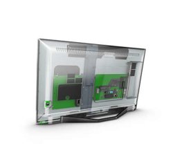 Philips 24HFL3014P/12 Televisor 61 cm (24") HD Negro, Transparente 250 cd / m²