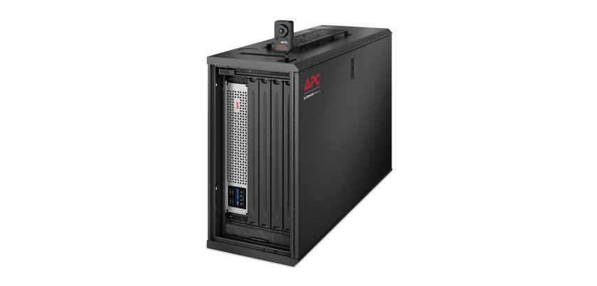 APC AR106VI rack 6U Da parete Nero