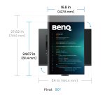 BenQ RD280UA Monitor PC 71,6 cm (28.2") 3840 x 2560 Pixel 4K Ultra HD Nero