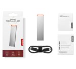 Lenovo 4XB1T88413 lecteur à circuits intégrés externe 2 To USB Type-C 3.2 Gen 2 (3.1 Gen 2) Gris