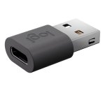 Logitech 956-000169 changeur de genre de câble USB-C USB-A Graphite