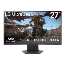 LG 27GS60QC-B pantalla para PC 68,6 cm (27") 2560 x 1440 Pixeles Full HD LCD Negro