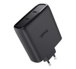 Trust Maxo Cargador GaN USB-C de 2 puertos de 100 W - Blanco
