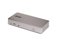 StarTech.com Station d'Accueil USB4 pour 3 Écrans, HDMI ou DisplayPort 4K 60 Hz, Charge d'Ordinateur Portable 100 W, 2,5 GbE, Station d'Accueil Multi-Écrans USB-C, Sans Pilote