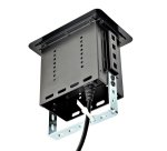 StarTech.com Boîtier prise électrique pour table de conférence - 1 x CA et 2 x USB-A