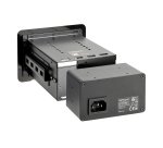 StarTech.com Boîtier prise électrique pour table de conférence - 1 x CA et 2 x USB-A