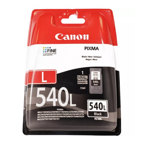 Cartouche jet d'encre noire taille L PG-540L 5224B001