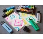 Surligneur BOSS ORIGINAL, étui carton ARTY de 10