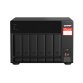 QNAP TVS-675 NAS Tower ZhaoXin KaiXian KX-6000 KX-U6580 8 GB DDR4 0 TB QuTS hero Black