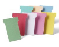 Fiches pour planning nobo 100 unites coloris orange