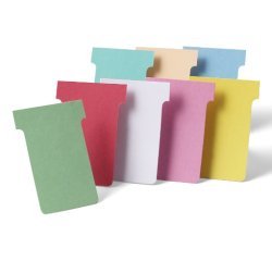 Fiches pour planning nobo 100 unites coloris orange