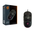 Conceptronic DJEBBEL 6D Gaming Mouse with Honeycomb Shell, 6400 DPI