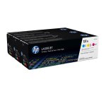HP Confezione da 3 cartucce Toner originali ciano/magenta/giallo LaserJet 131A
