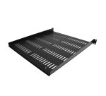 StarTech.com Étagère Rack 19 pouces 1U - Plateau Rackable Universel Ventilé - Étagère Baie de Brassage - Étagère Cantilever Rack 19" - Capacité 25kg - Rangement Rack Informatique - Profondeur 50cm (20"), Noir