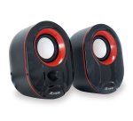 Equip 245332 altavoz Negro, Rojo Alámbrico 3 W