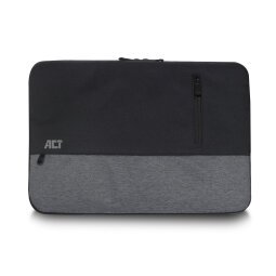 ACT Urban 35,8 cm (14.1") Opbergmap/sleeve Zwart, Grijs