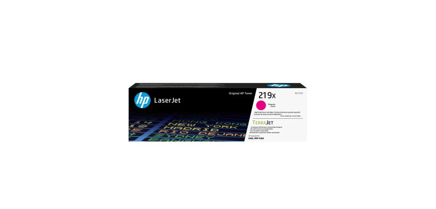 HP Cartuccia toner originale ad alta capacità LaserJet 219X magenta