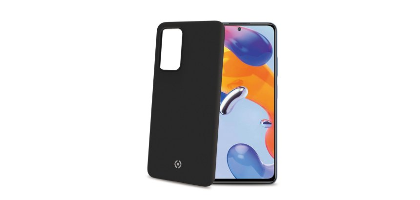Celly Cromo funda para teléfono móvil 16,9 cm (6.67") Negro