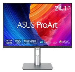 ASUS ProArt PA248QFV écran plat de PC 61,2 cm (24.1") 1920 x 1200 pixels WUXGA LCD Argent