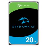 Seagate SkyHawk AI disco duro interno 20 TB 7200 RPM 512 MB 3.5" Serial ATA III