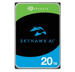 Seagate SkyHawk AI disco duro interno 20 TB 7200 RPM 512 MB 3.5" Serial ATA III