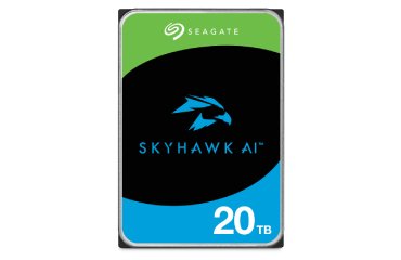 Seagate SkyHawk AI disco duro interno 20 TB 7200 RPM 512 MB 3.5" Serial ATA III