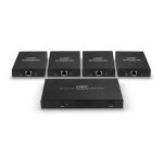 Lindy Splitter Extender Cat.6 4 ports HDMI 4K60 & IR, 70m