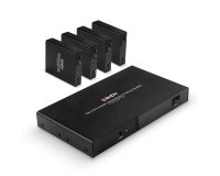 Lindy Splitter Extender Cat.6 4 ports HDMI 4K60 & IR, 70m