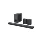 LG DS95QR - sound bar system - for home theater - wireless