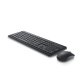 DELL KM3322W clavier Souris incluse Bureau RF sans fil AZERTY Français Noir